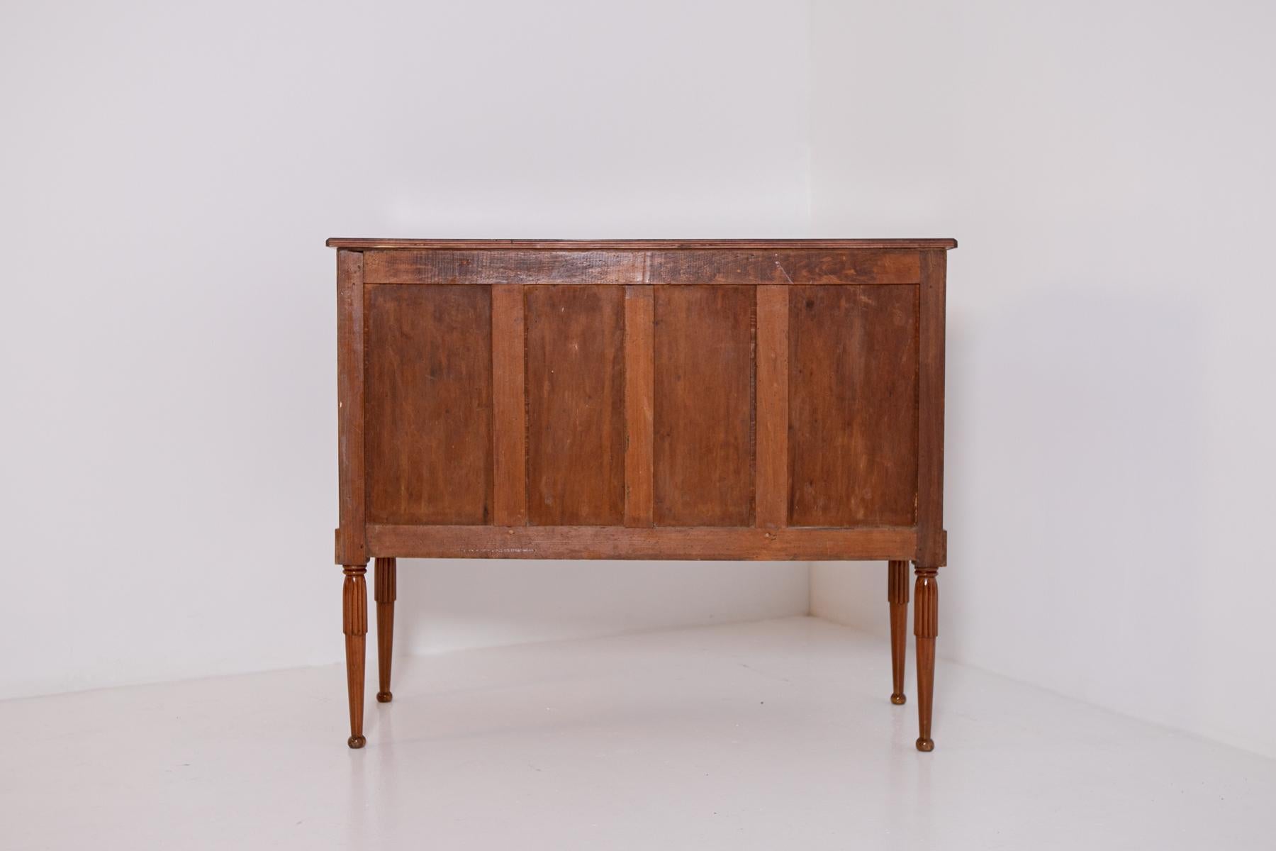 French Art Deco Sideboard in Various Woods, 1930s 11