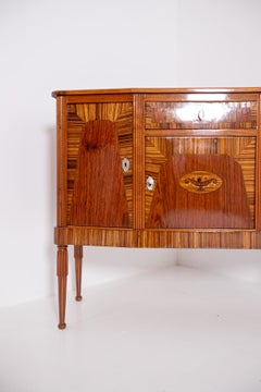 Buffet Art Déco français en bois divers:: années 1930