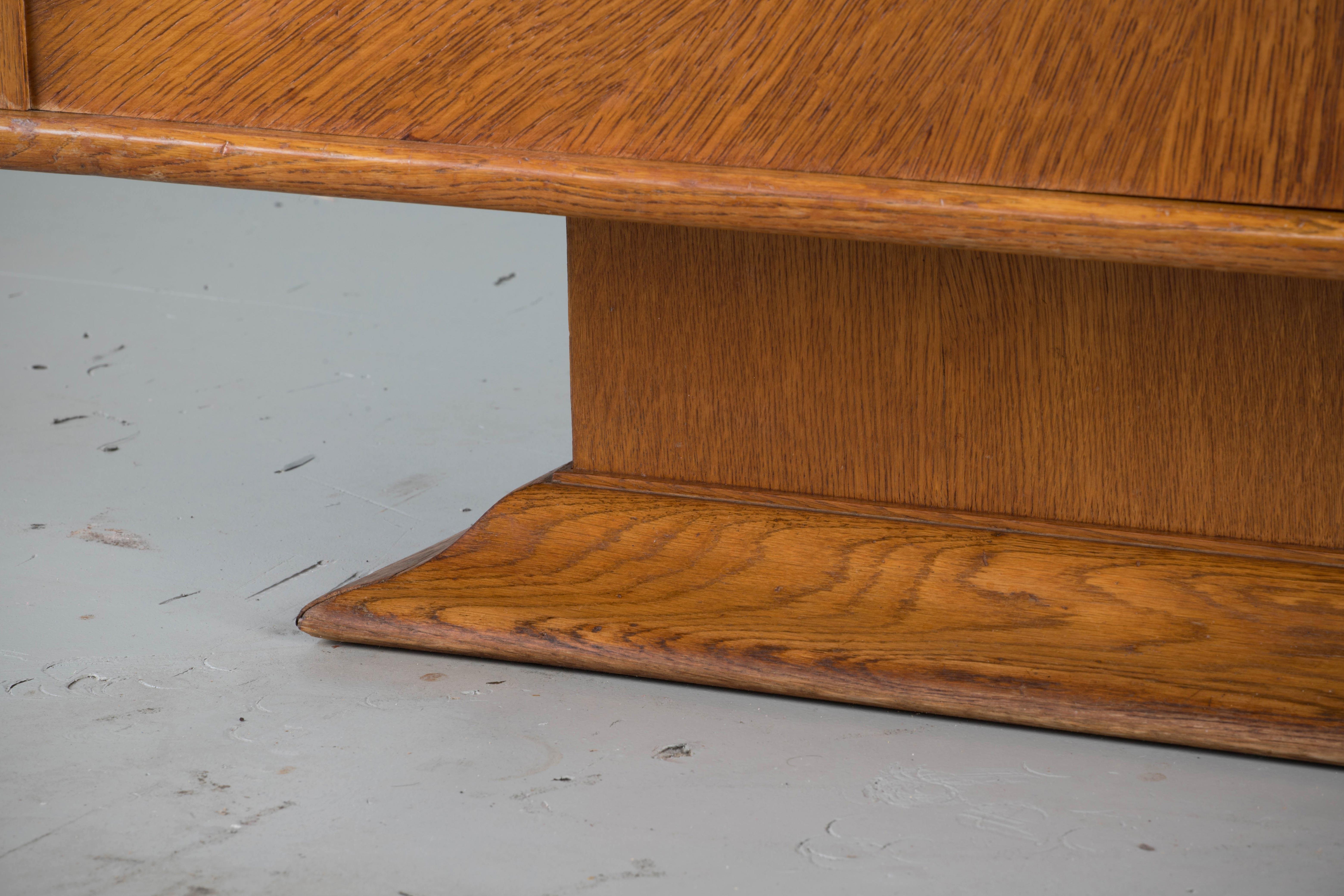 French Art Deco Sideboard with French Art Veneer, 1940s 5