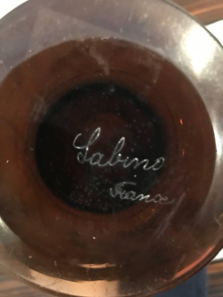 Vaso Sabino firmato Art Deco francese in vendita 2