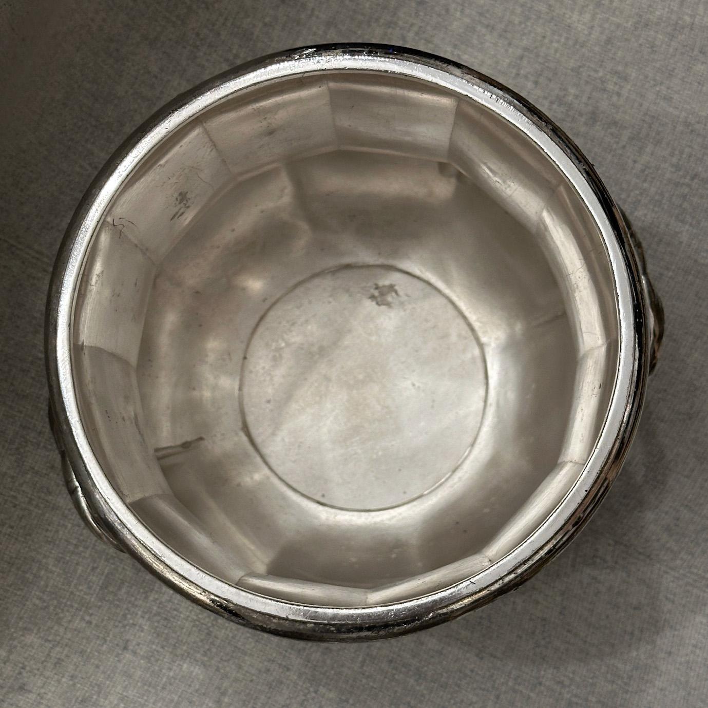 French Art Deco Silver Champagne Buckets – Parisian 19th-Century For Sale 2