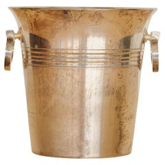 French Art Deco Silver Ice Bucket French Art Deco Silver Ice Bucket