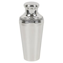 French Art Deco Silver Plate Cocktail Shaker by Produx, Paris