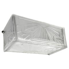 French Art Deco Single Wall Sconce by Sabino