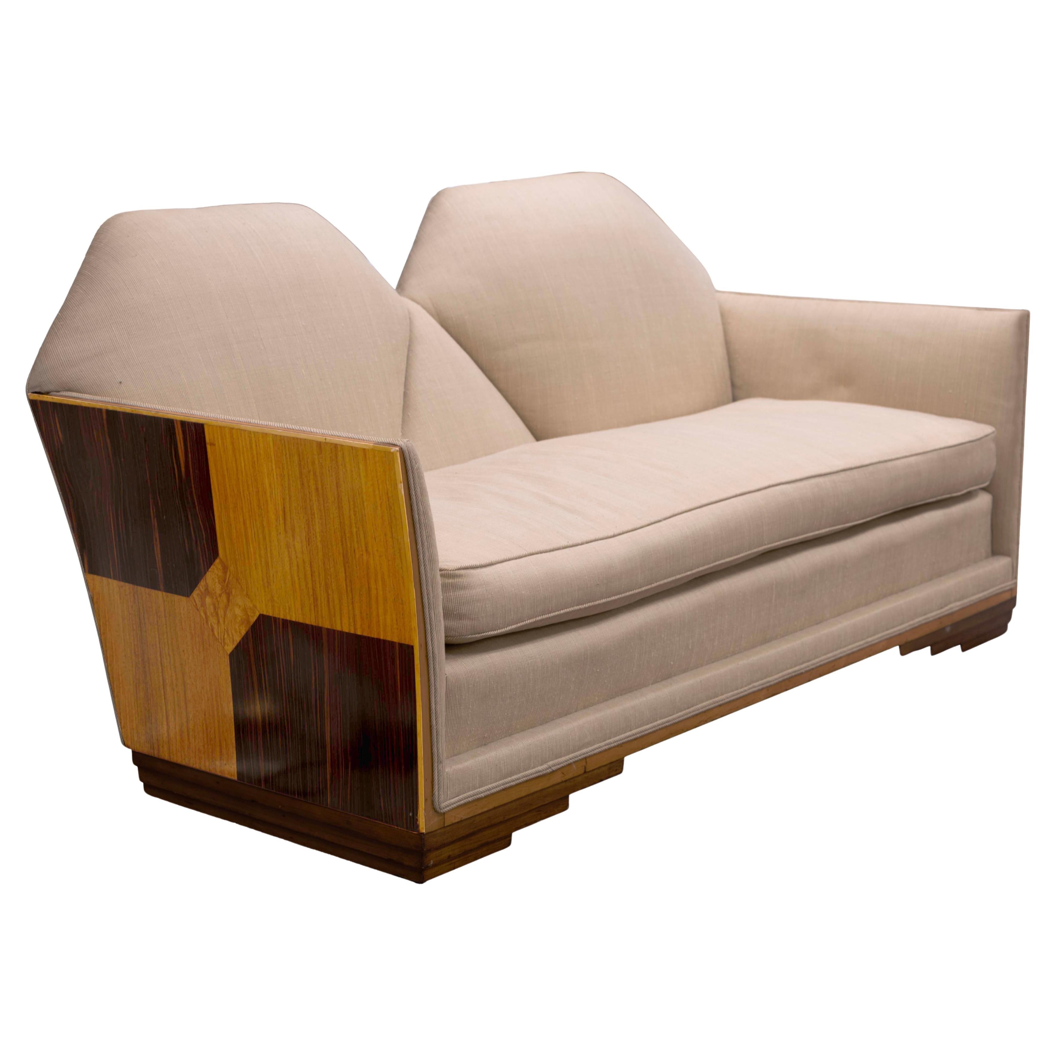 Art deco couch for sale sale