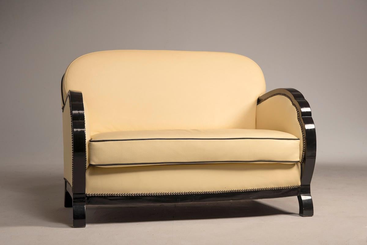 italien French Art Deco sofa en vente