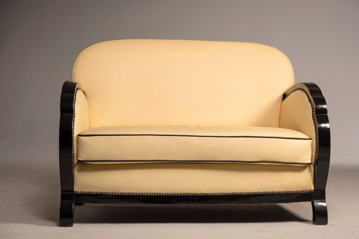 Milieu du XXe siècle French Art Deco sofa en vente