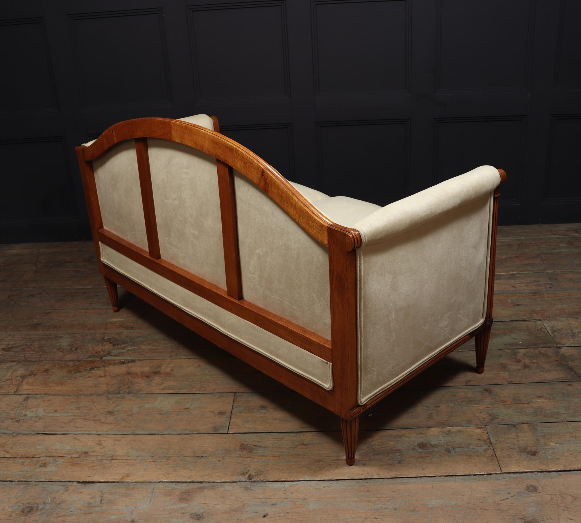 French Art Deco Sofa in the Manner of Maurice Dufrene 8