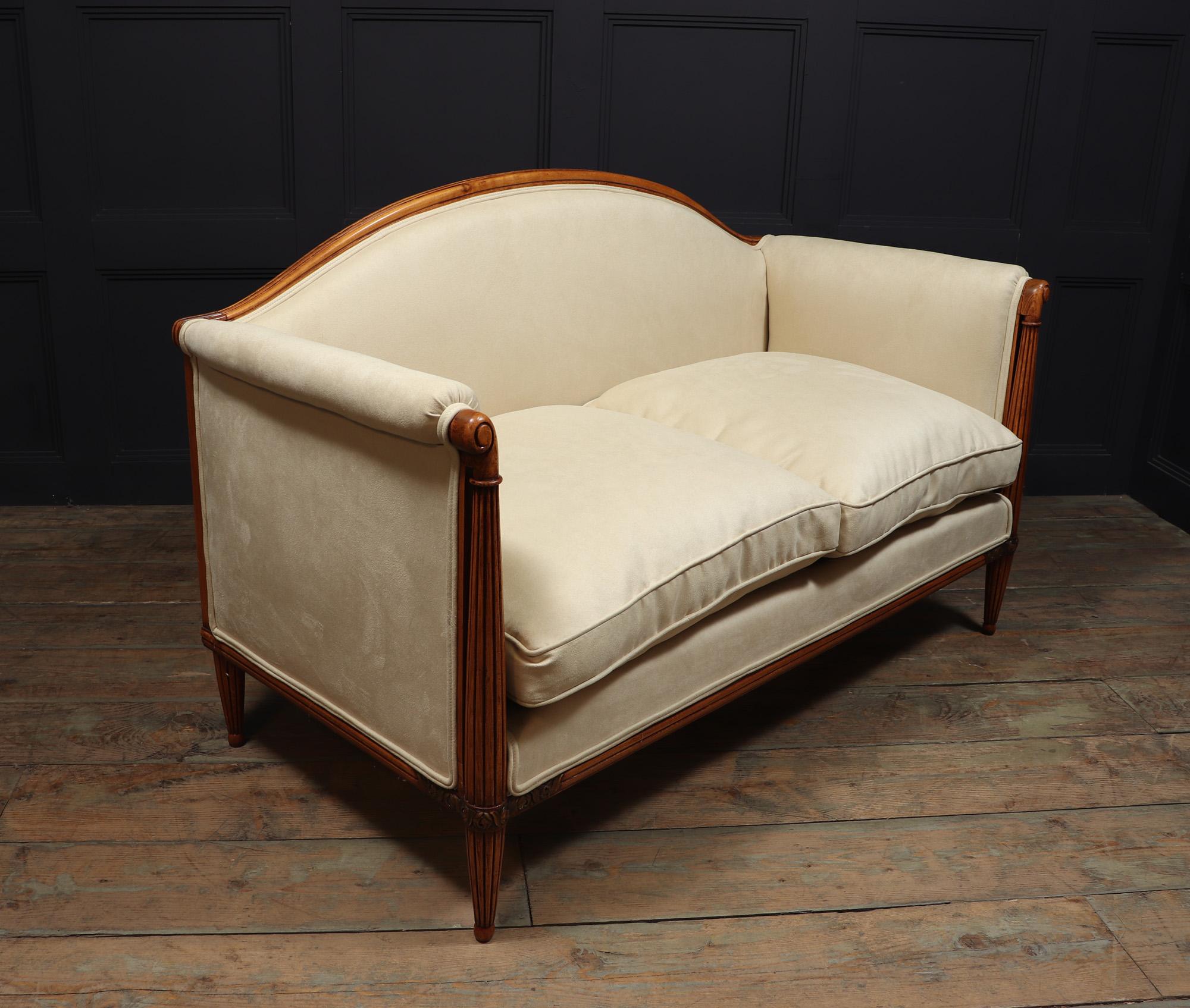 French Art Deco Sofa in the Manner of Maurice Dufrene 3