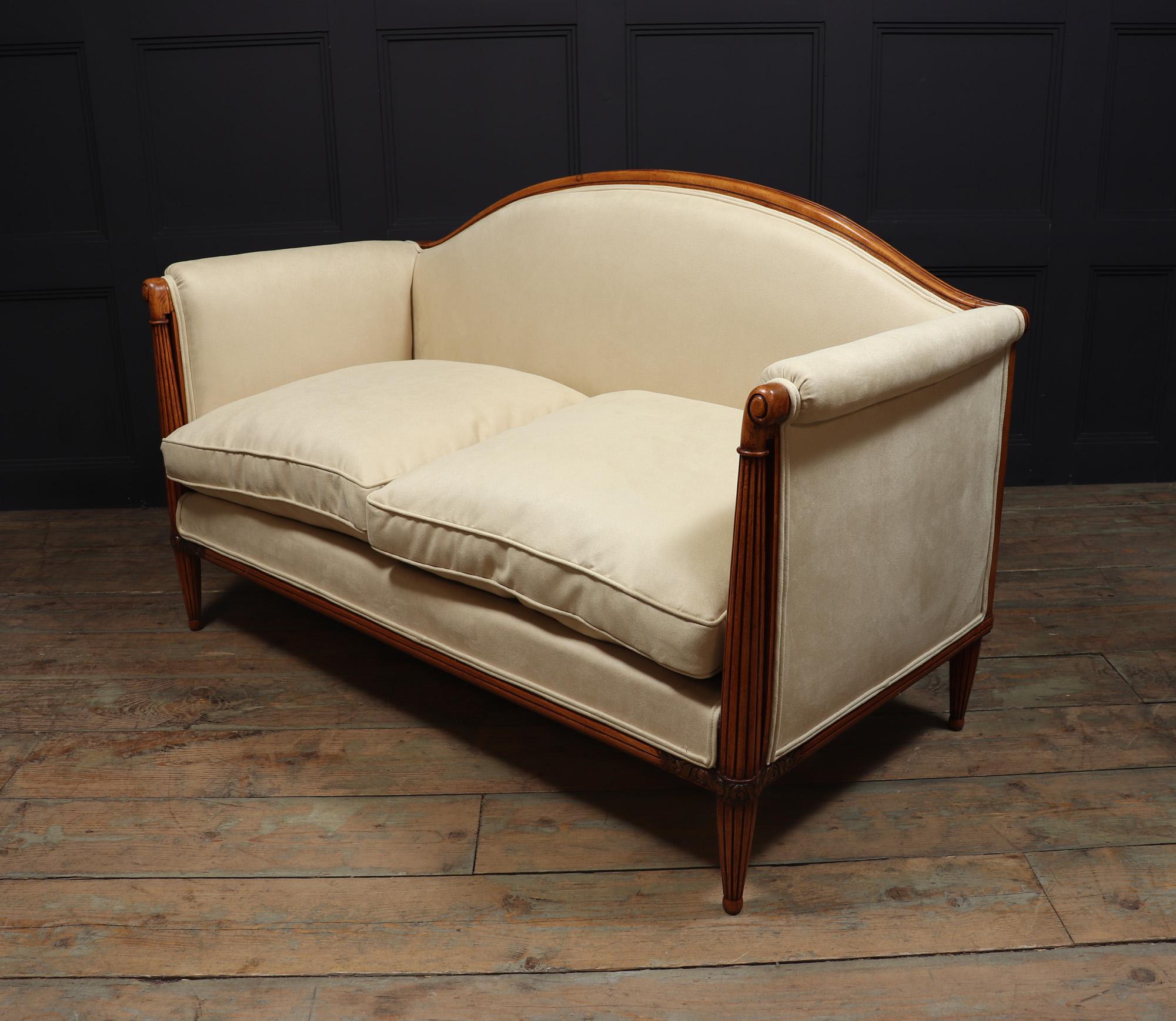 French Art Deco Sofa in the Manner of Maurice Dufrene 4