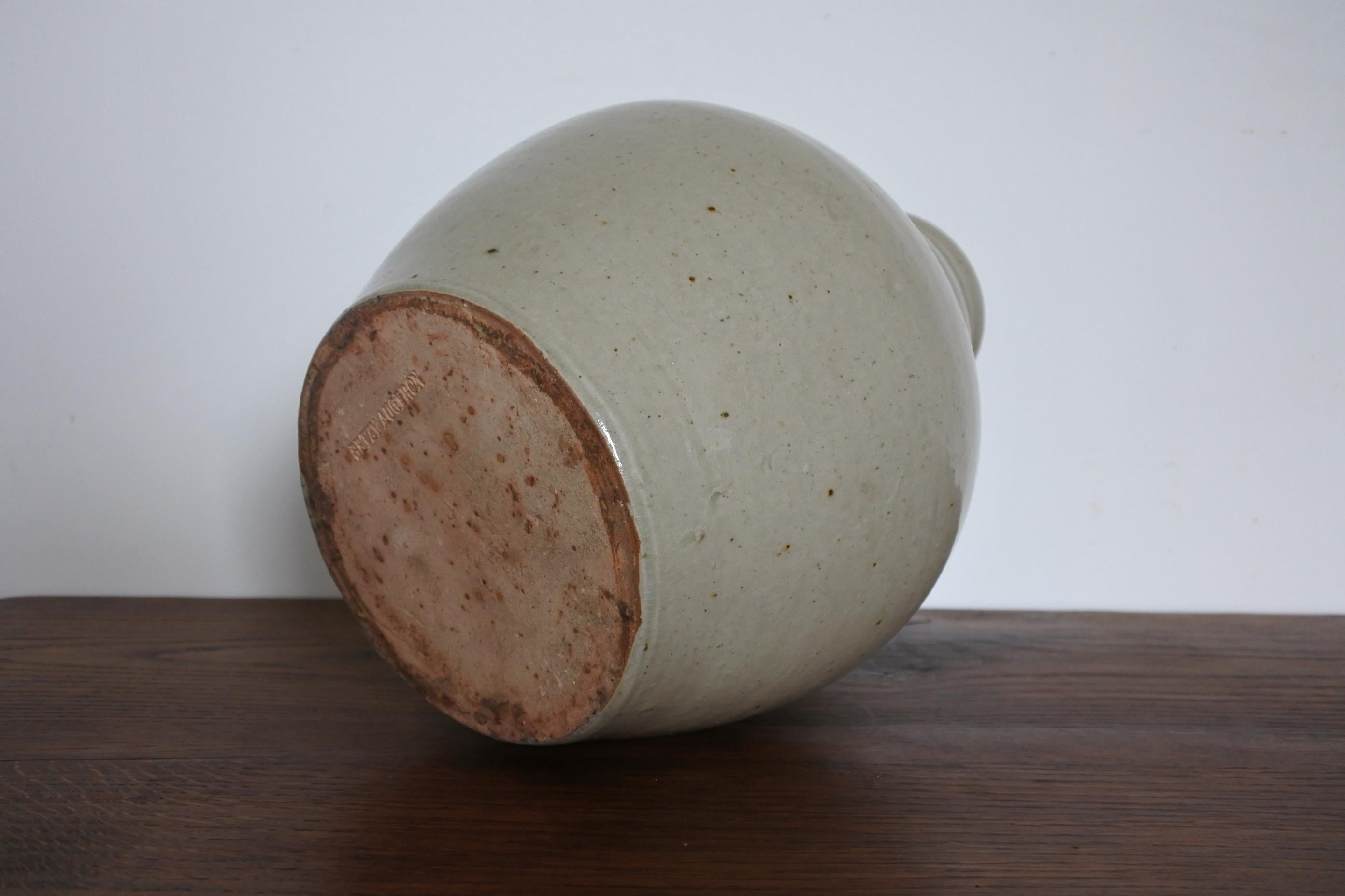 Vase ou jarre en grès Art Déco français par Betzy Augeron 2