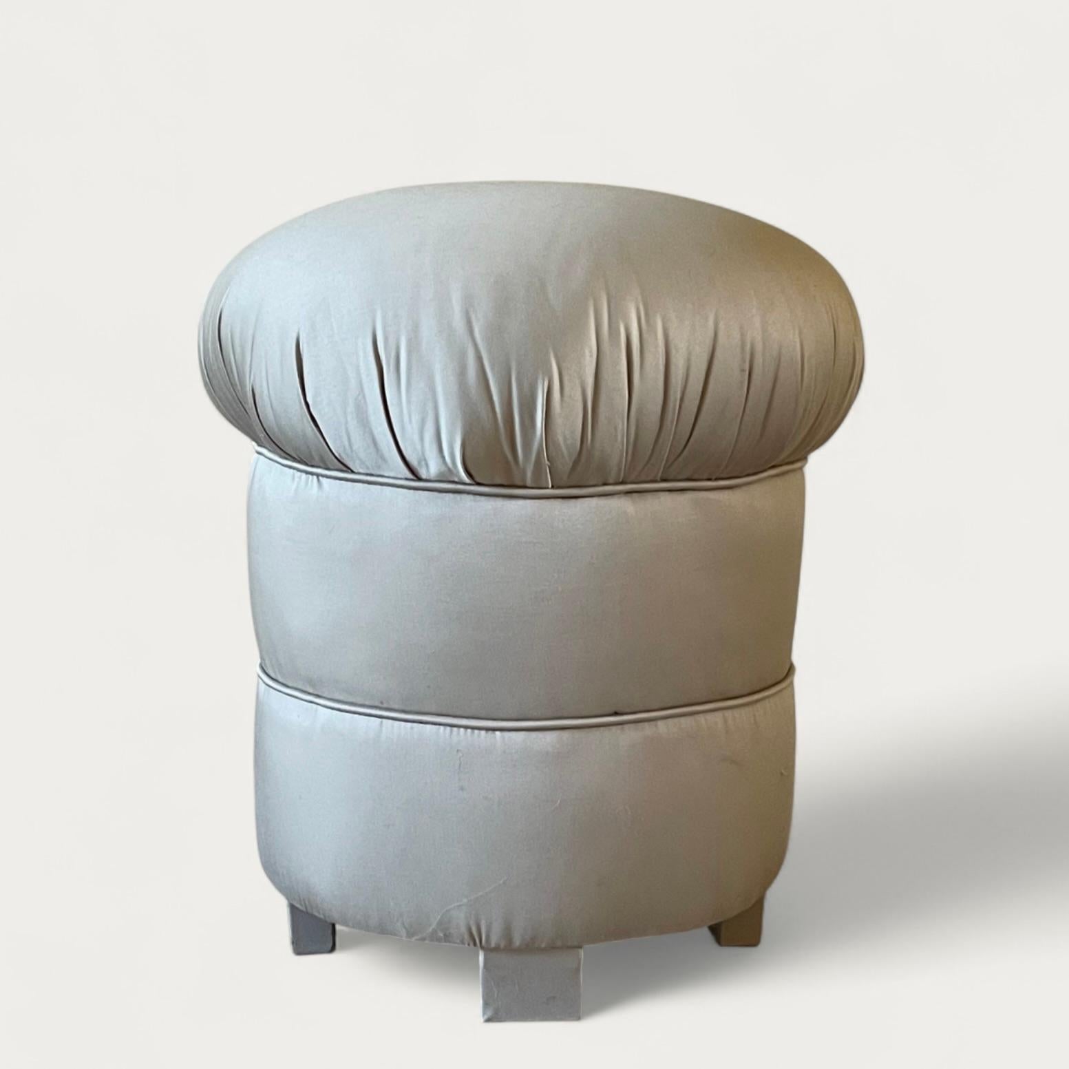 Französischer Art Deco Hocker im Angebot 2