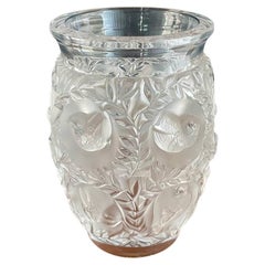 French Art Deco Style Bagatelle Crystal Vase by Lalique