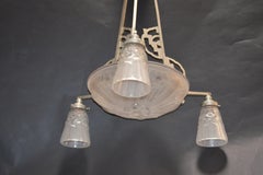 French Art Deco Style Chandelier