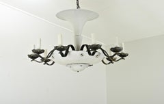 Lampadario francese in stile Art Déco