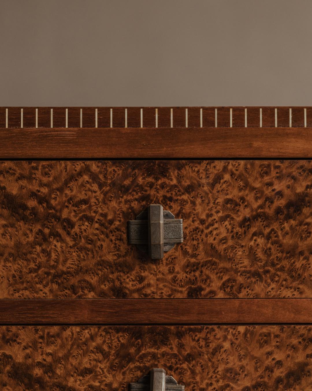 French Art Deco Style - Chest Of Drawers mediados del siglo XX en venta