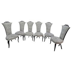 Chaises de salle à manger françaises de style Art déco inspirées par Christopher Guy - 6