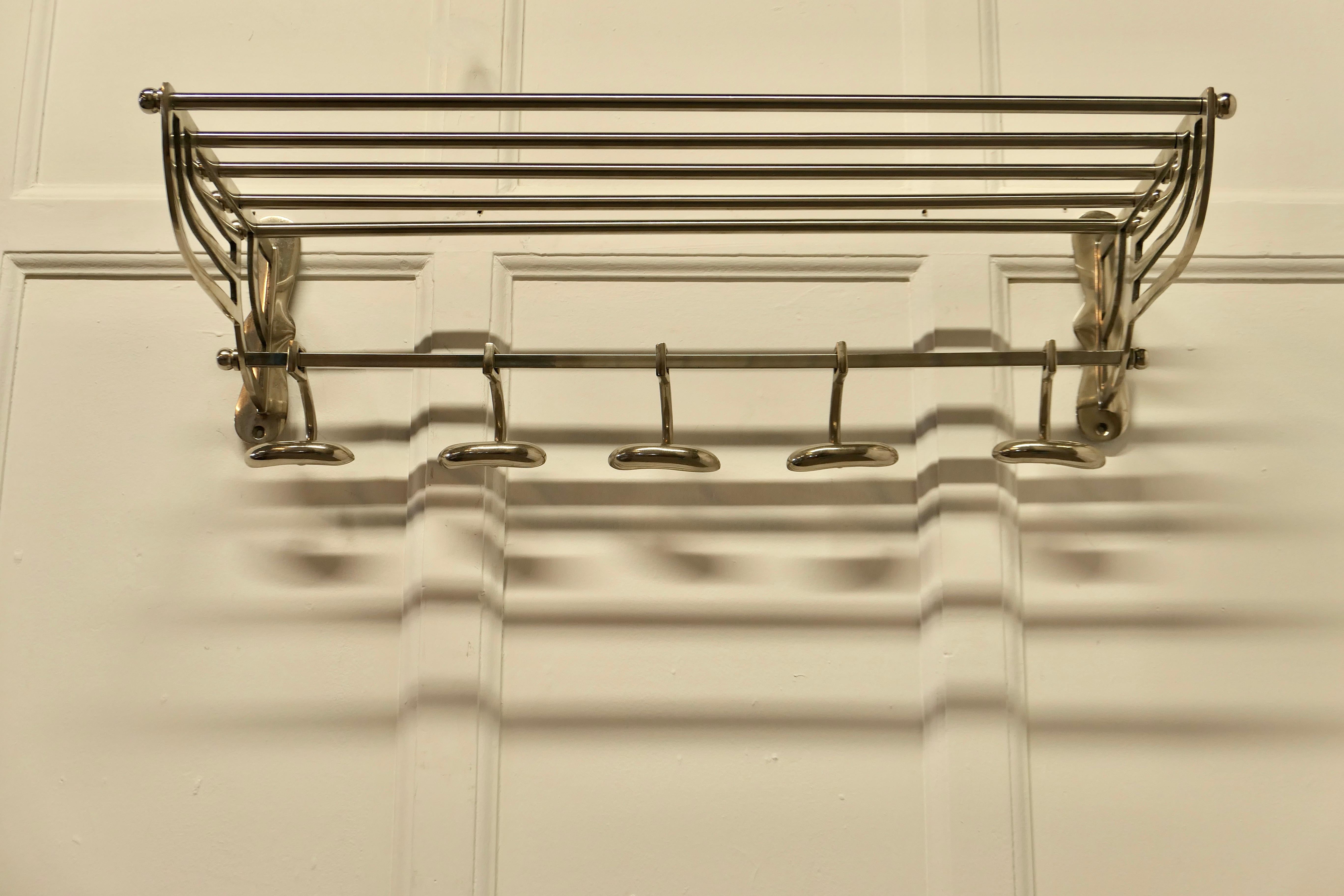 20th Century French Art Deco Style Hat and Coat Rack