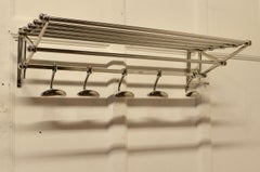 French Art Deco Style Hat and Coat Rack, Pullman Railway Train Style