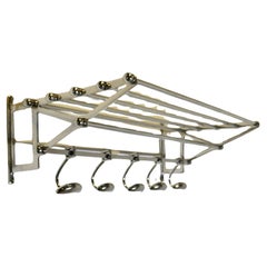 French Art Deco Style Hat and Coat Rack, with Shelf