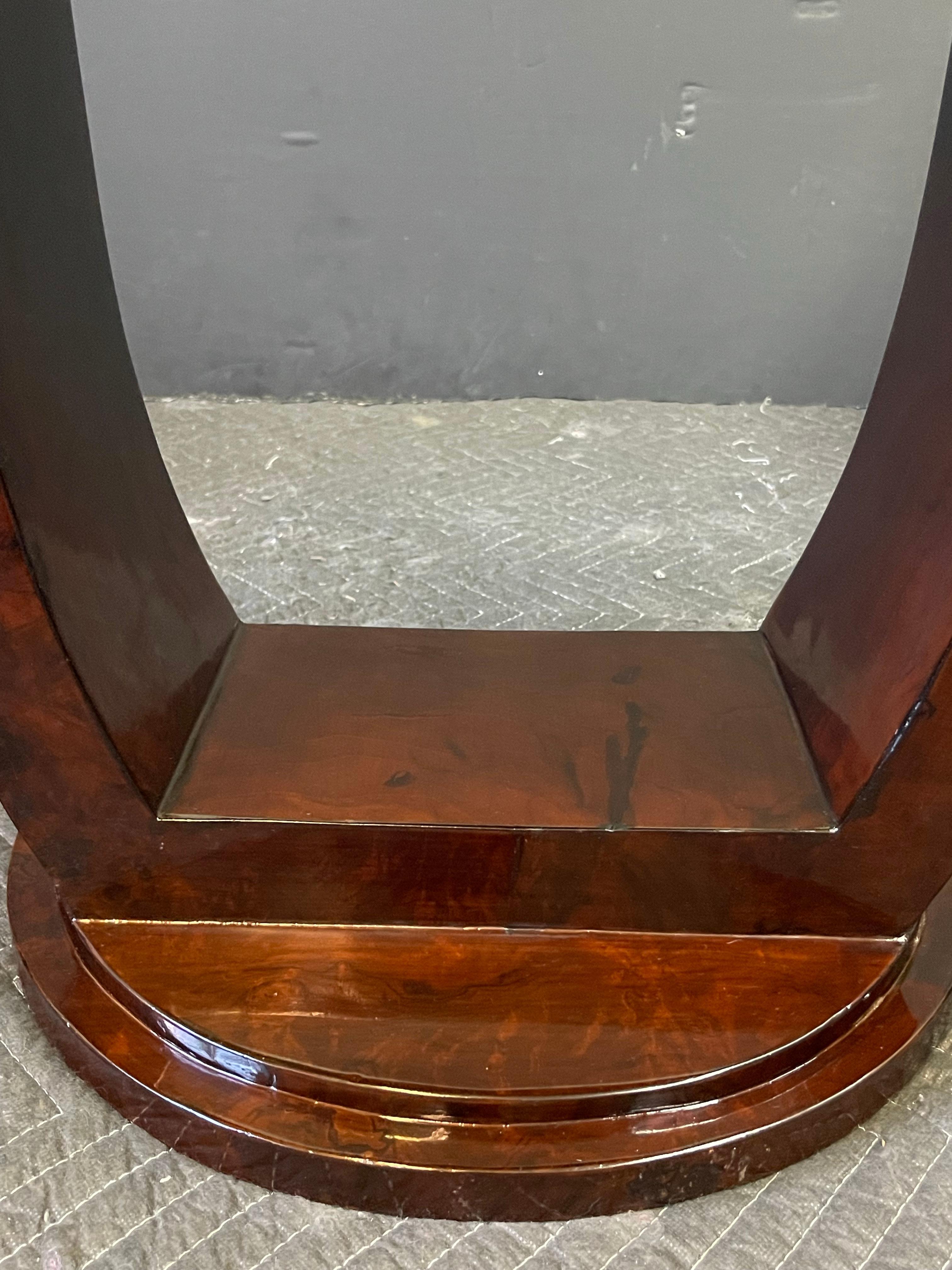 French Art Deco Style Inlaid Side Table 8