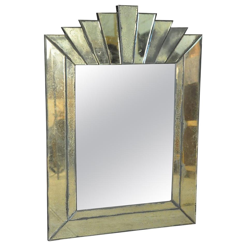 French Art Deco Style Mirror