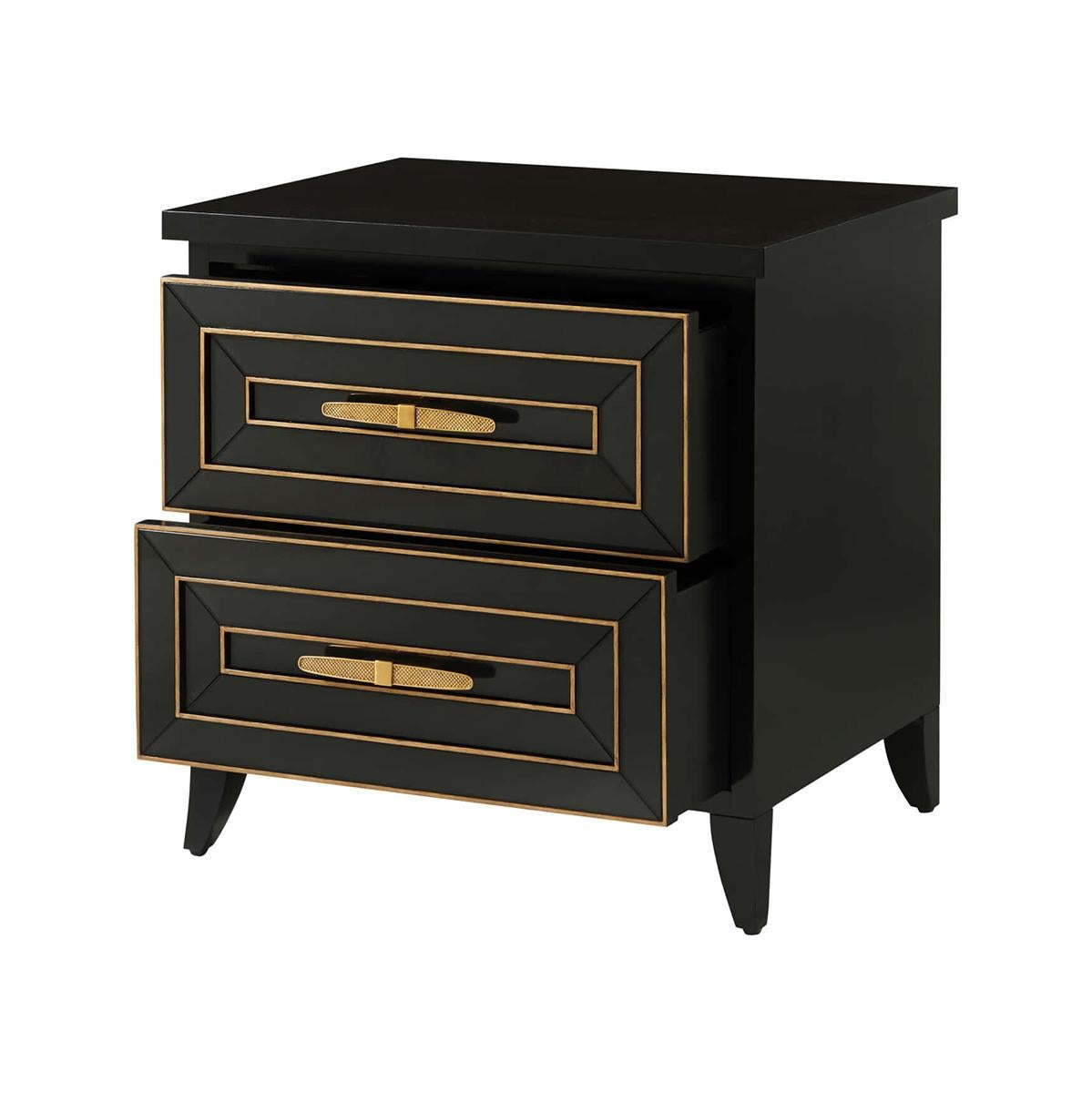 Vietnamese French Art Deco Style Nightstand For Sale