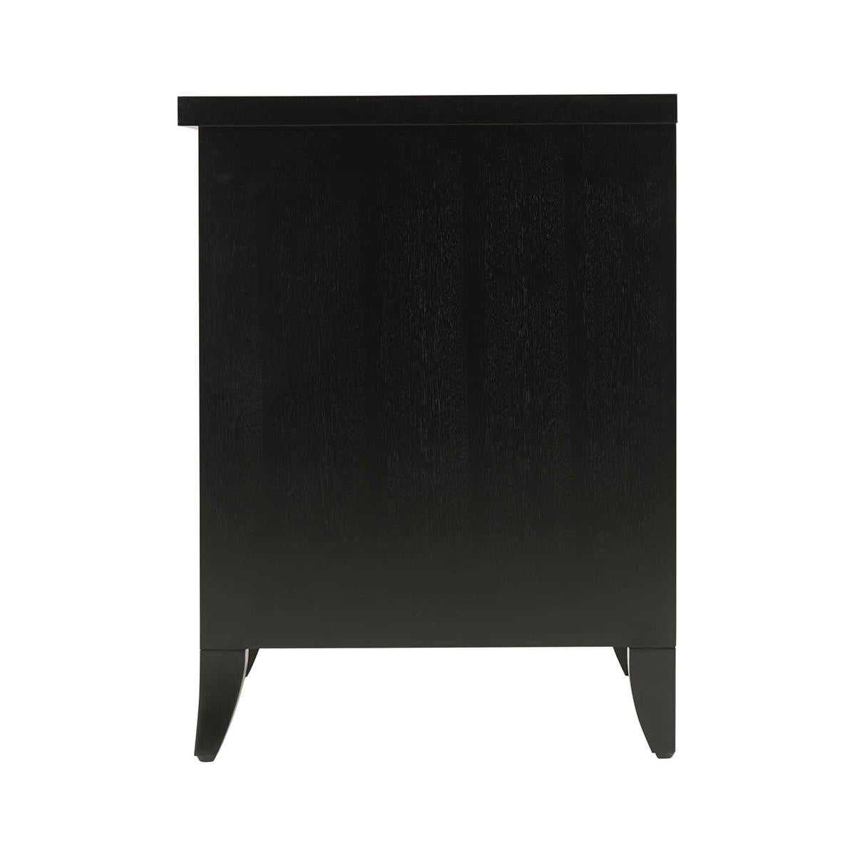 Contemporary French Art Deco Style Nightstand For Sale