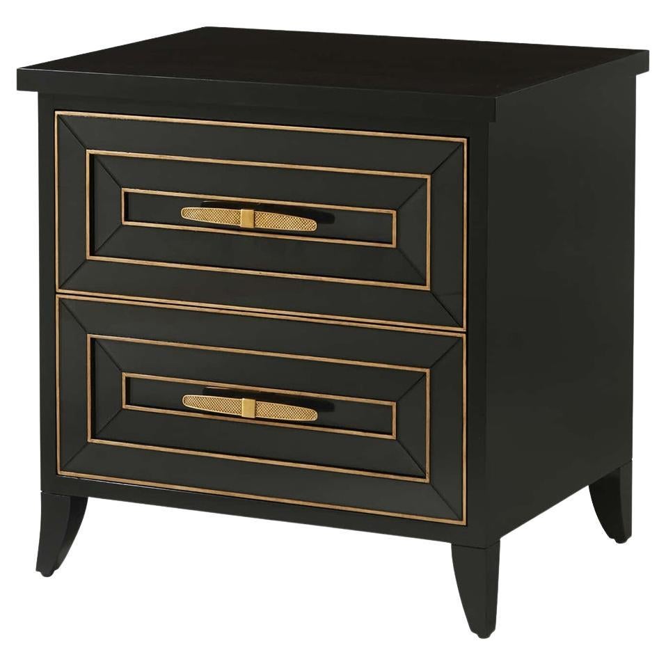 French Art Deco Style Nightstand