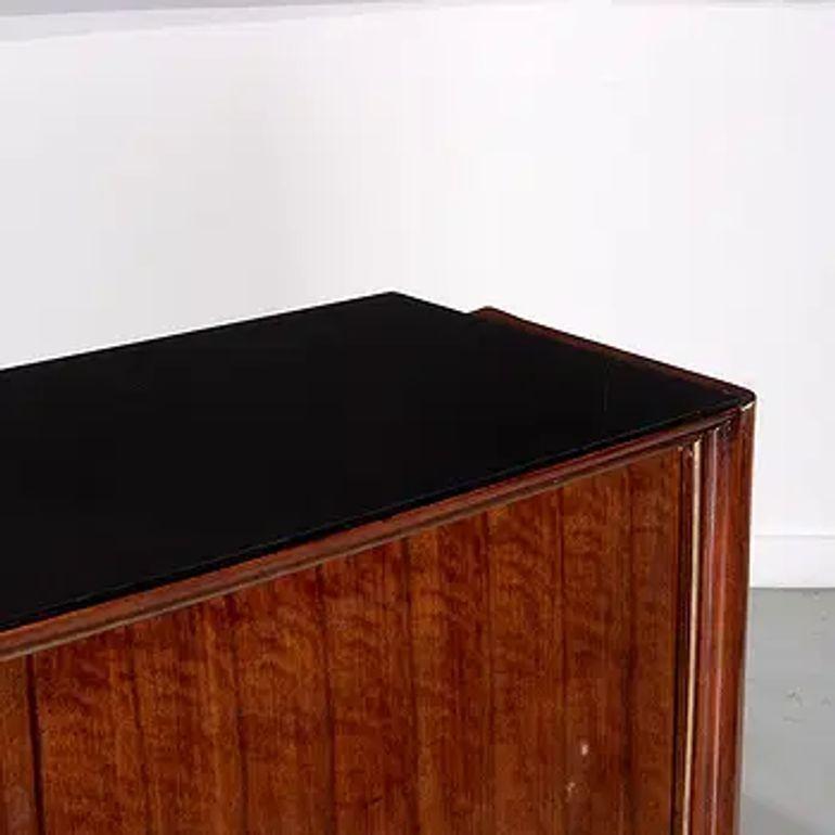 20ième siècle Buffet d'époque en palissandre de style Art Déco français en vente