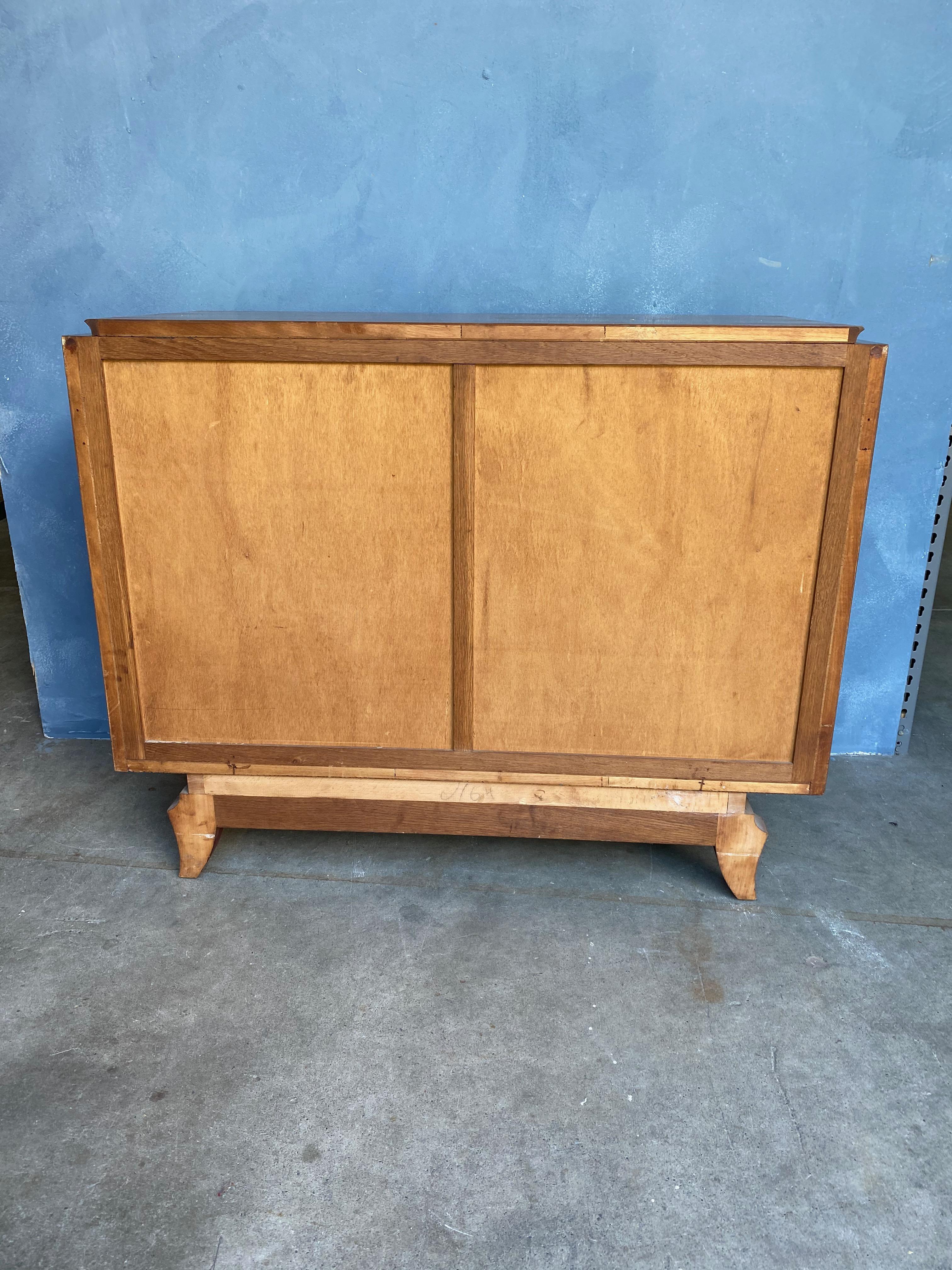 French Art Deco Style Rosewood Cabinet 7