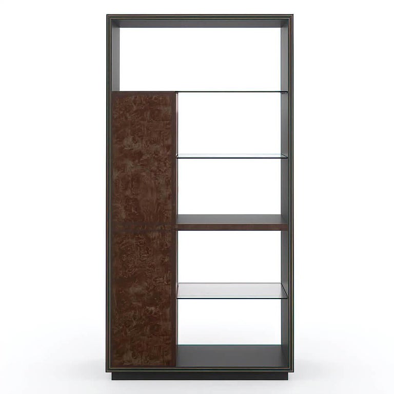 French Art Deco Styler Open Shelf Bar For Sale at 1stDibs