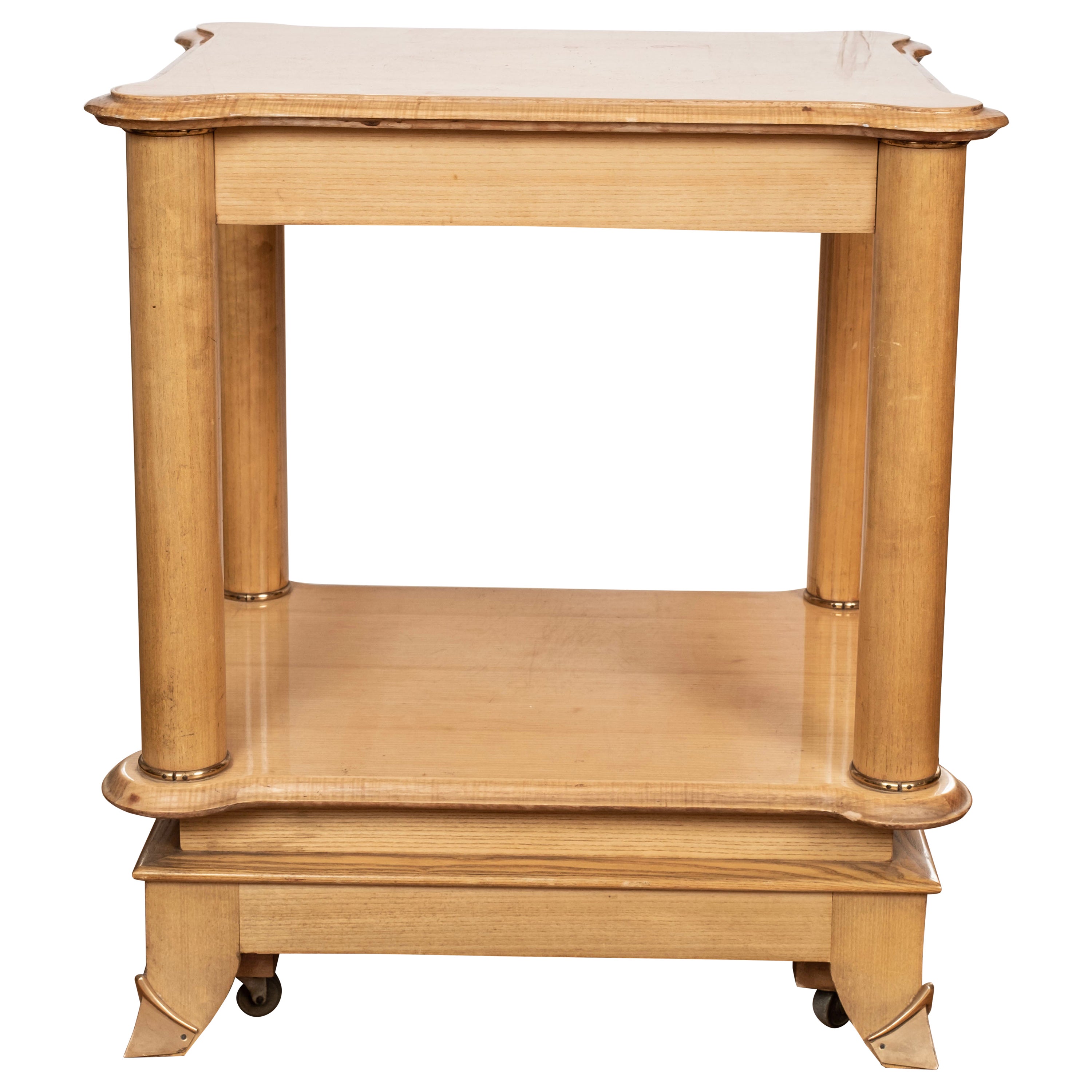 Mesa francesa Art Déco Atribuida a Maurice Jallot