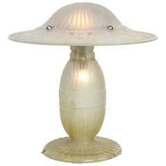 French Art Deco table lamp by Daum
