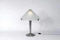 Lampada da tavolo Art Deco francese di Degué