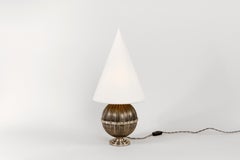 Lampada da tavolo Art Deco francese di Genet & Michon