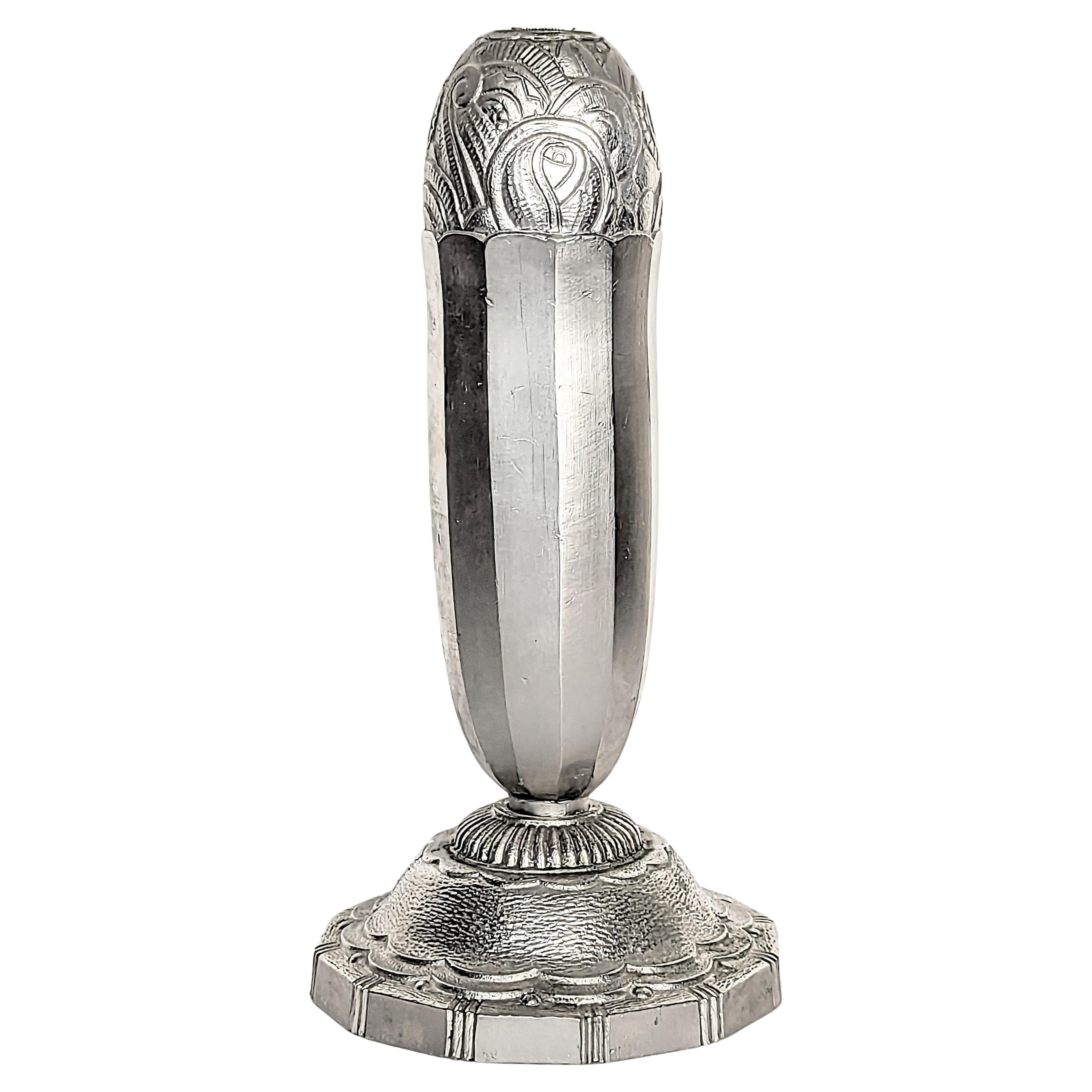 Französische Art Deco Tischlampe signiert von Muller Frères im Angebot 1