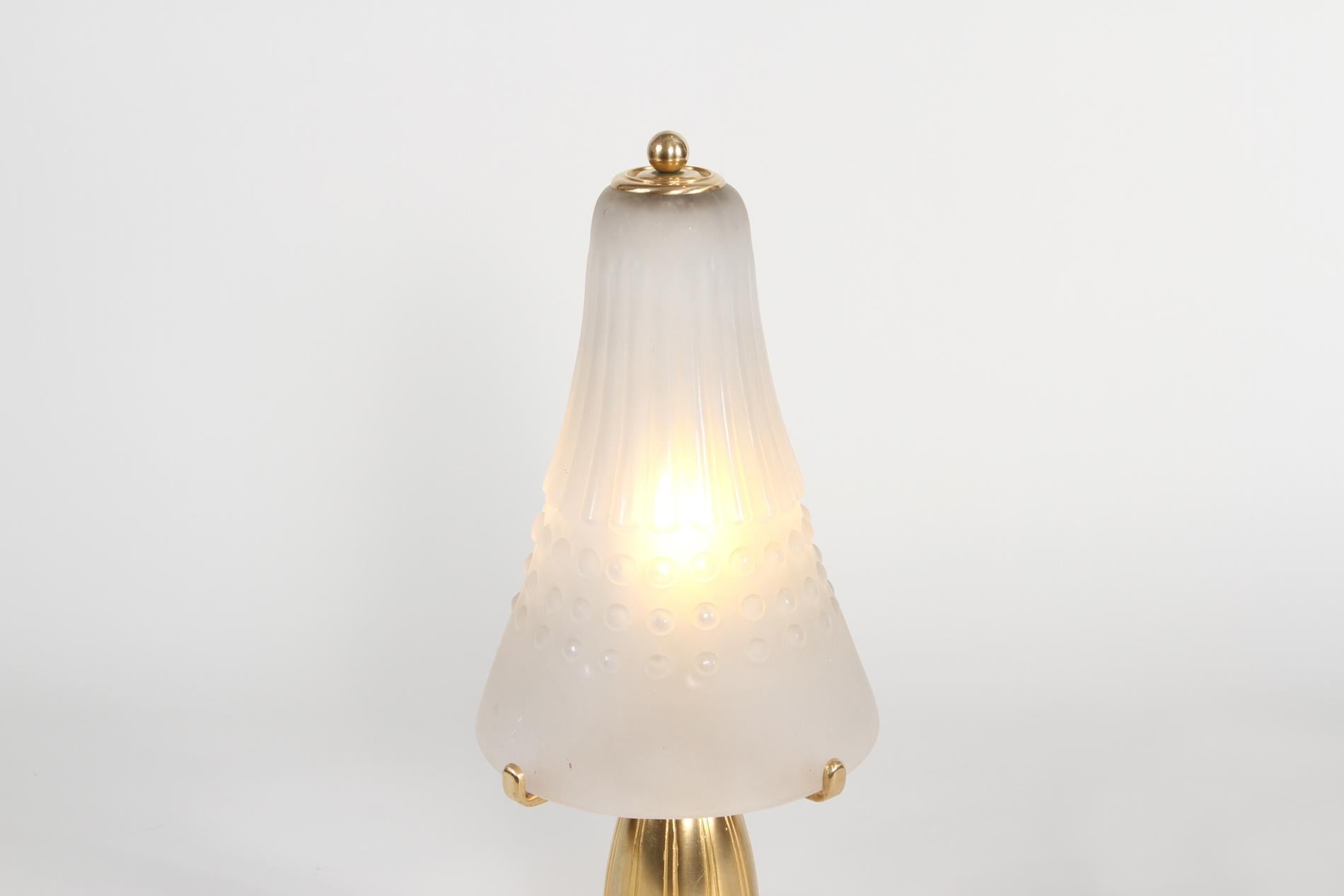 Lampe de table Art déco française par Paul Follot et Muller  Excellent état - En vente à SAINT-OUEN-SUR-SEINE, FR