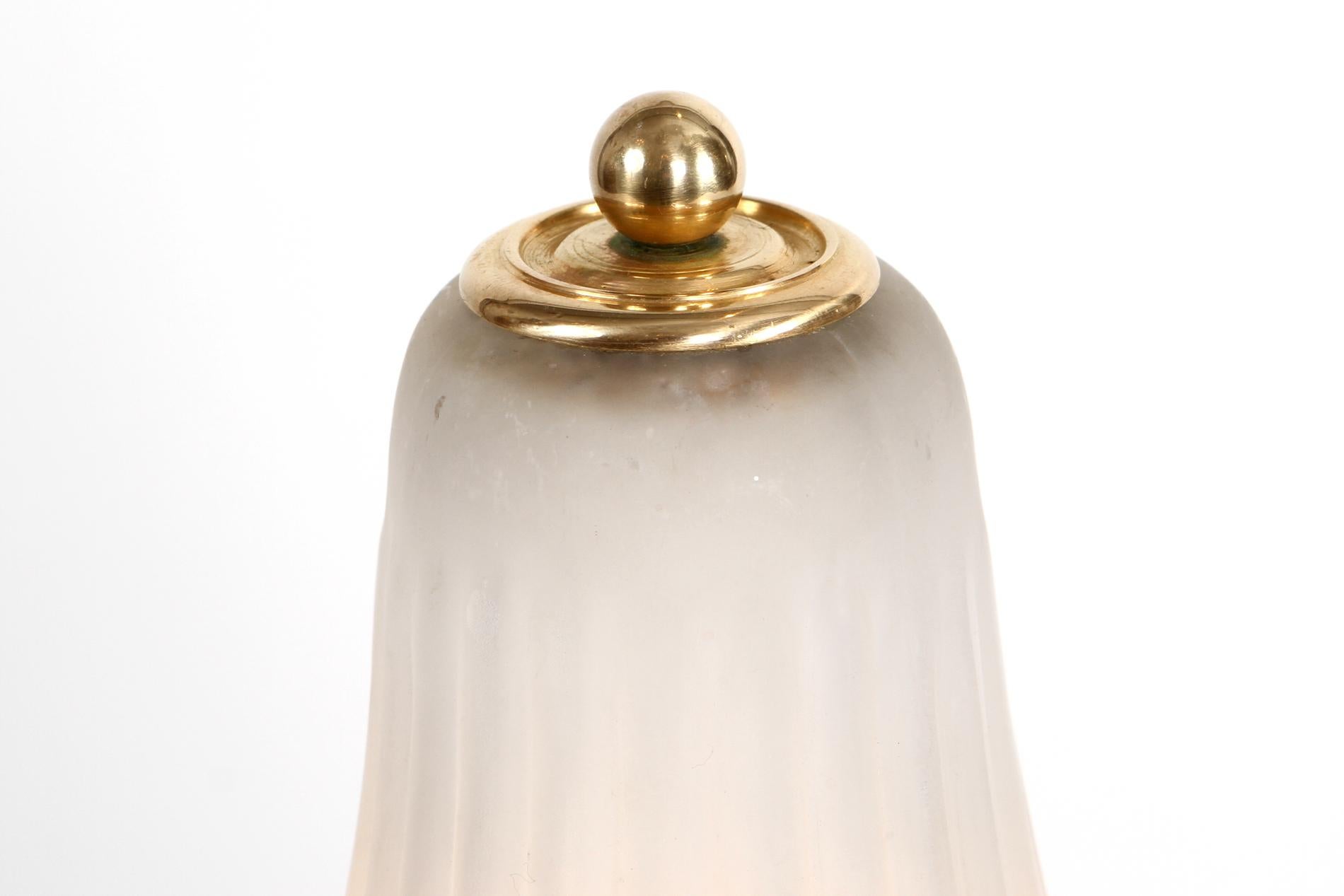 20ième siècle Lampe de table Art déco française par Paul Follot et Muller  en vente
