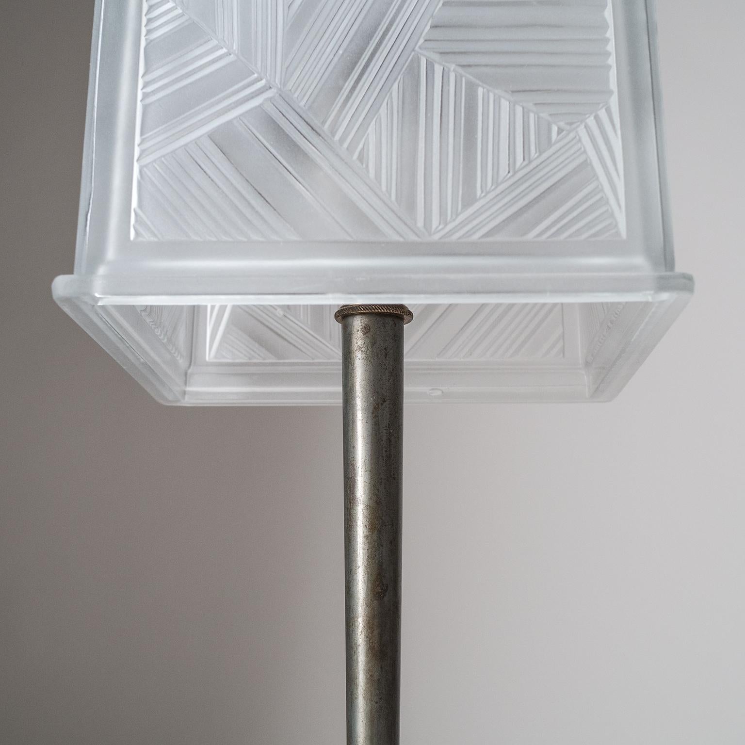 French Art Deco Table Lamp by Sabino, circa 1930 In Good Condition In Vienna, AT