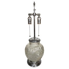 French Art Deco Table Lamp by Sabino (Pair available)