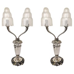 Tischlampe im Art-déco-Stil von Sabino