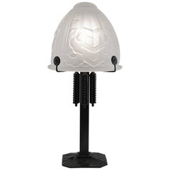 French Art Deco Table Lamp by Sevb and Fag, 1925