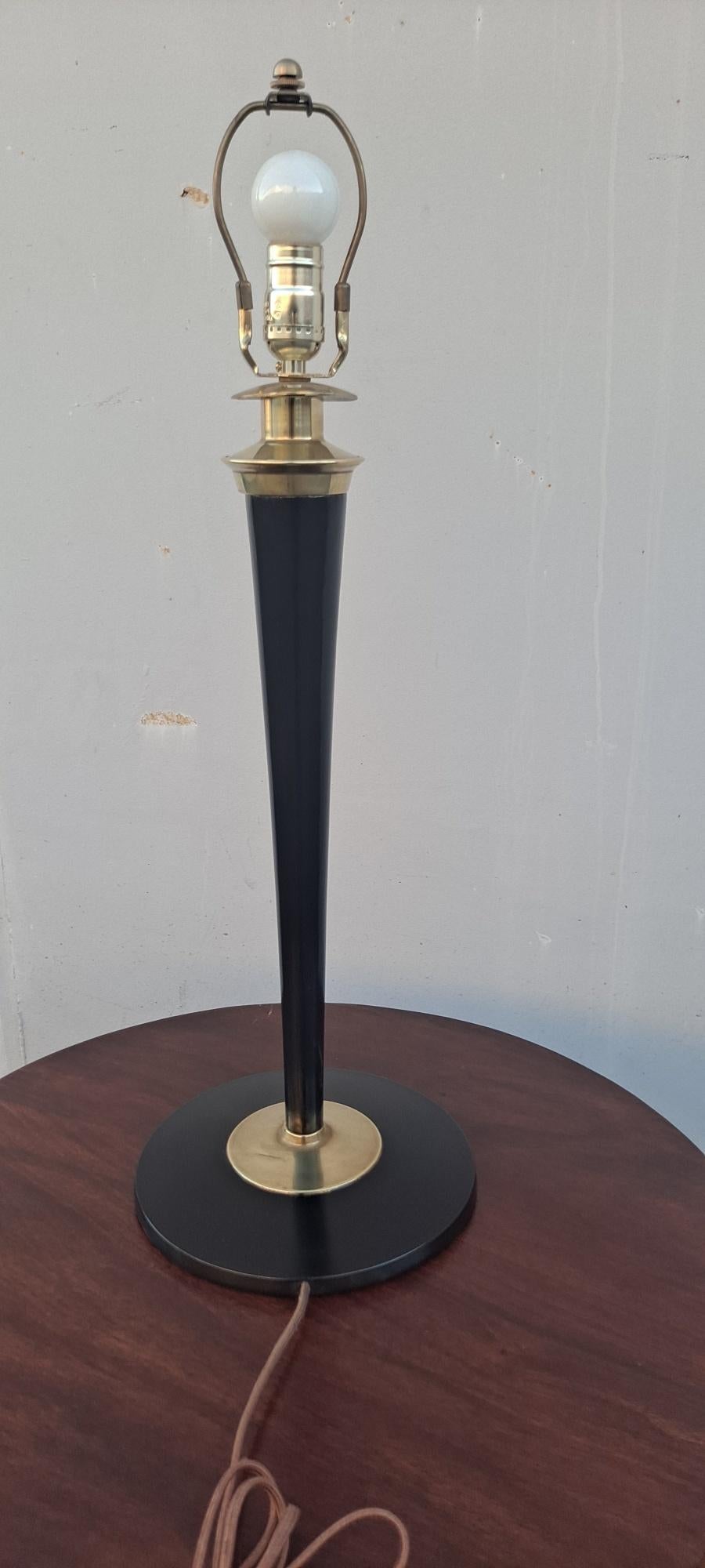  Lampe de table Art déco française .