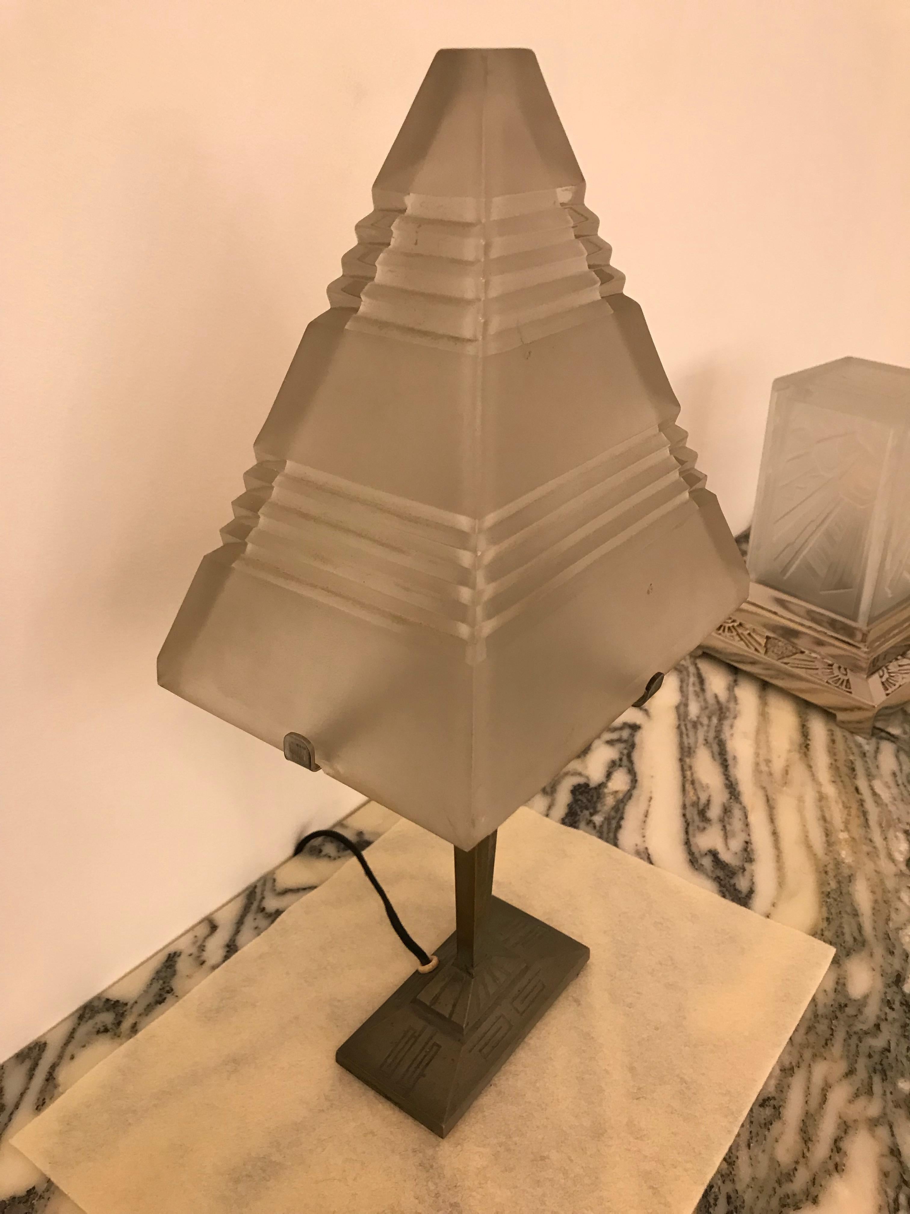 20th Century French Art Deco Table Lamp