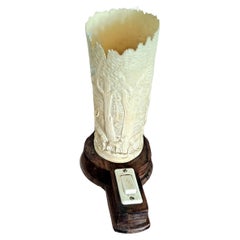 French Art Deco Table Lamp 