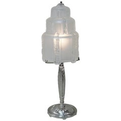 French Art Deco Table Lamps by Sabino