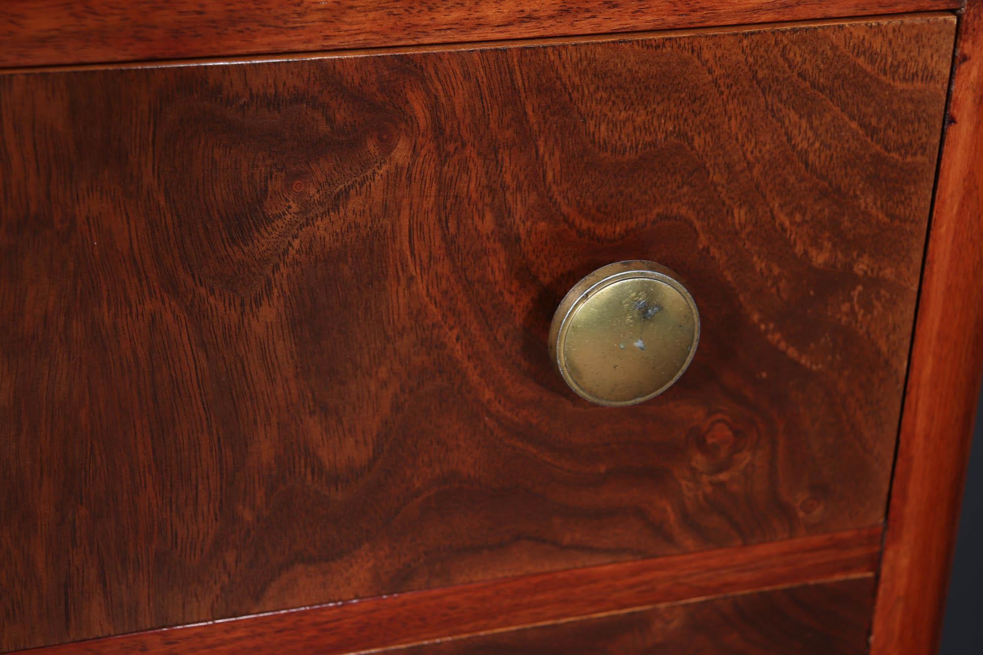 French Art Deco Tall Slim Chest of Drawers 1