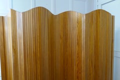 French Art Deco Tambour Room Divider Screen