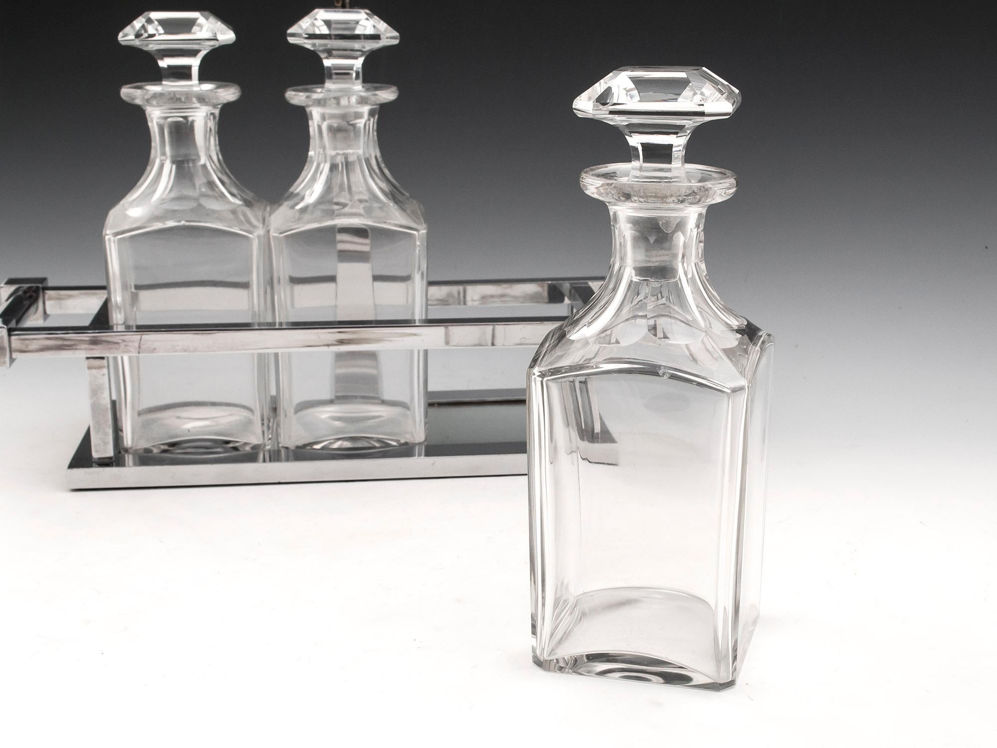 French Art Deco Tantalus by Designer Jacques Adnet 6
